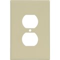 Eaton Wiring Devices WALLPLATE 1 GANG DPX IVRY 1PK 2142V-BOX